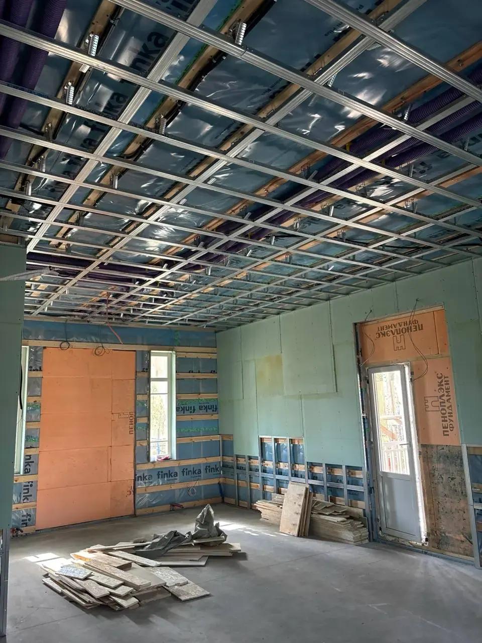 Реконструкция внутренних помещений здания